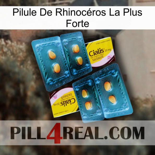 Pilule De Rhinocéros La Plus Forte cialis5